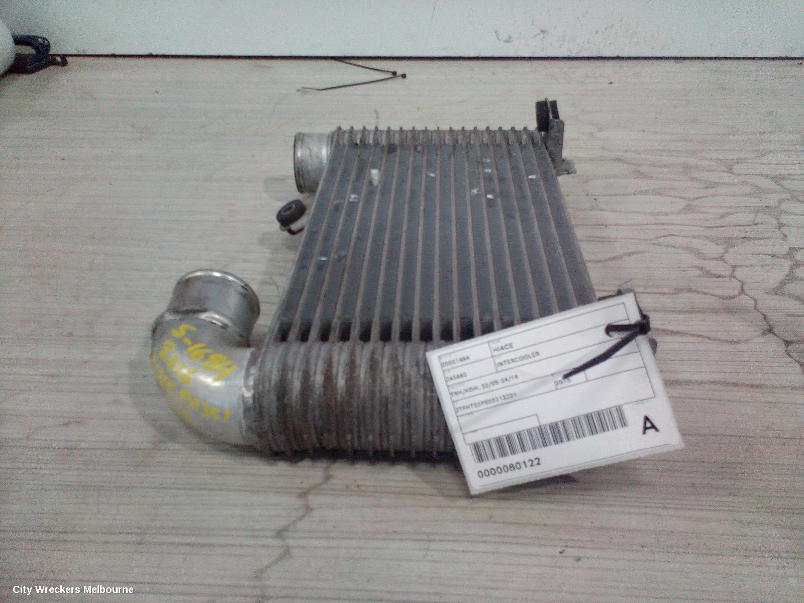 TOYOTA HIACE 2016 Intercooler