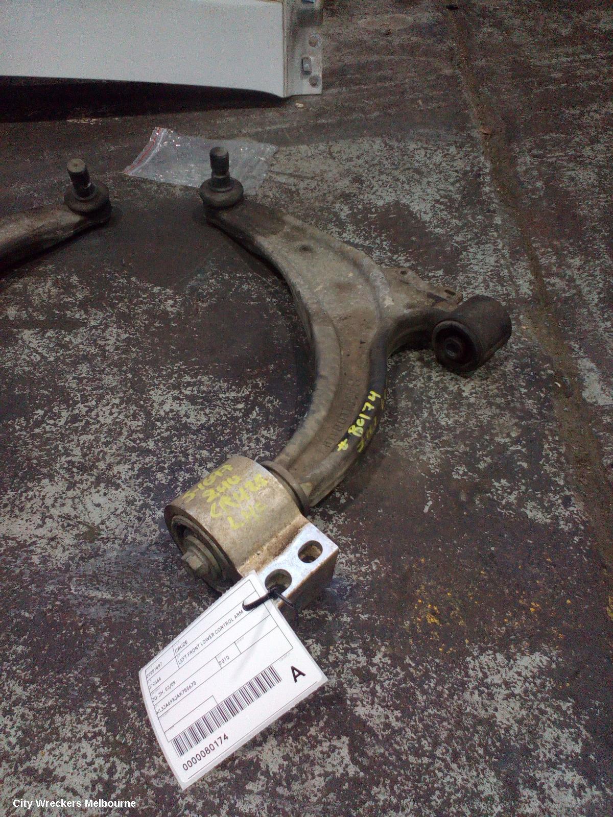 HOLDEN CRUZE 2010 Left Front Lower Control Arm