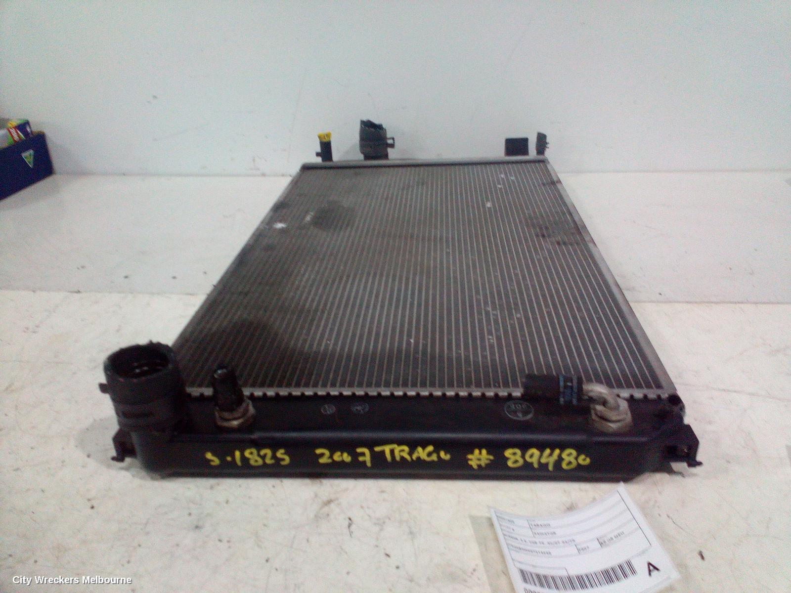 TOYOTA TARAGO 2007 Radiator