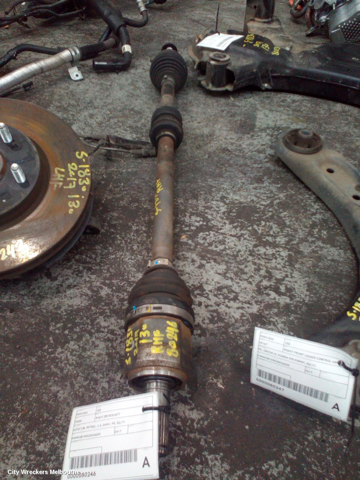 HYUNDAI I30 2017 Right Driveshaft