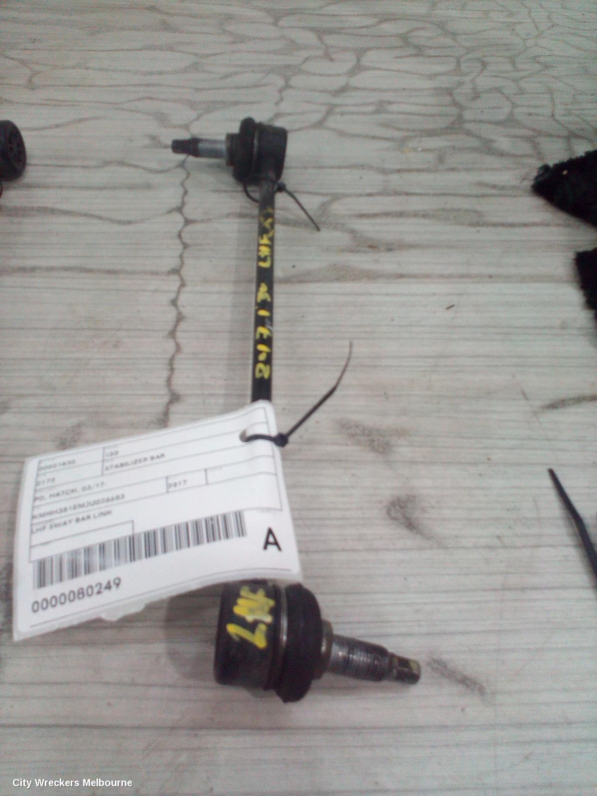 HYUNDAI I30 2017 Stabiliser Bar