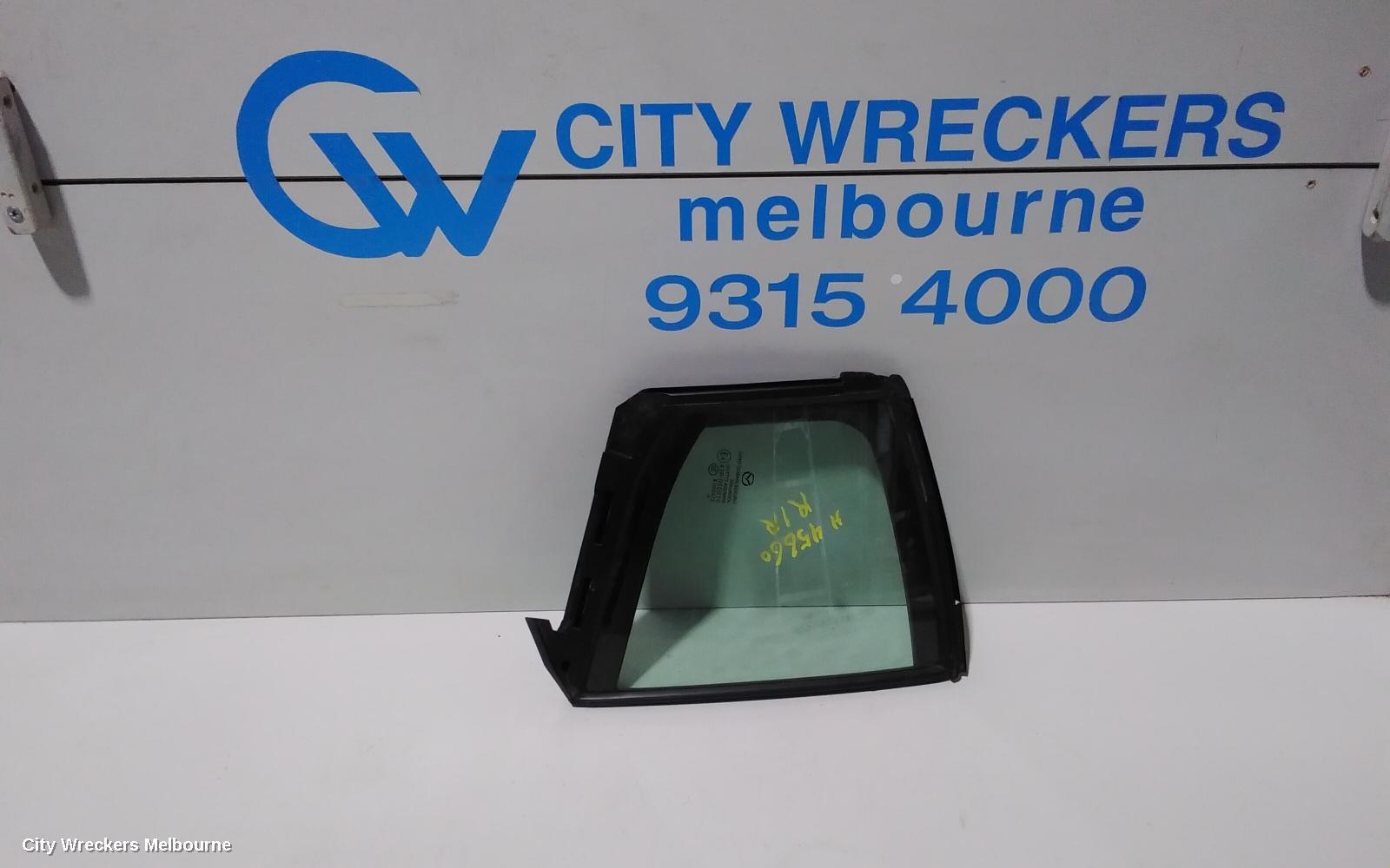MAZDA 3 2016 Right Rear 1/4 Door Glass