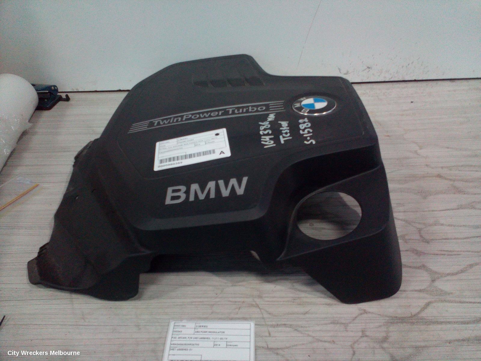 BMW 3 SERIES 2014 Engine Cover