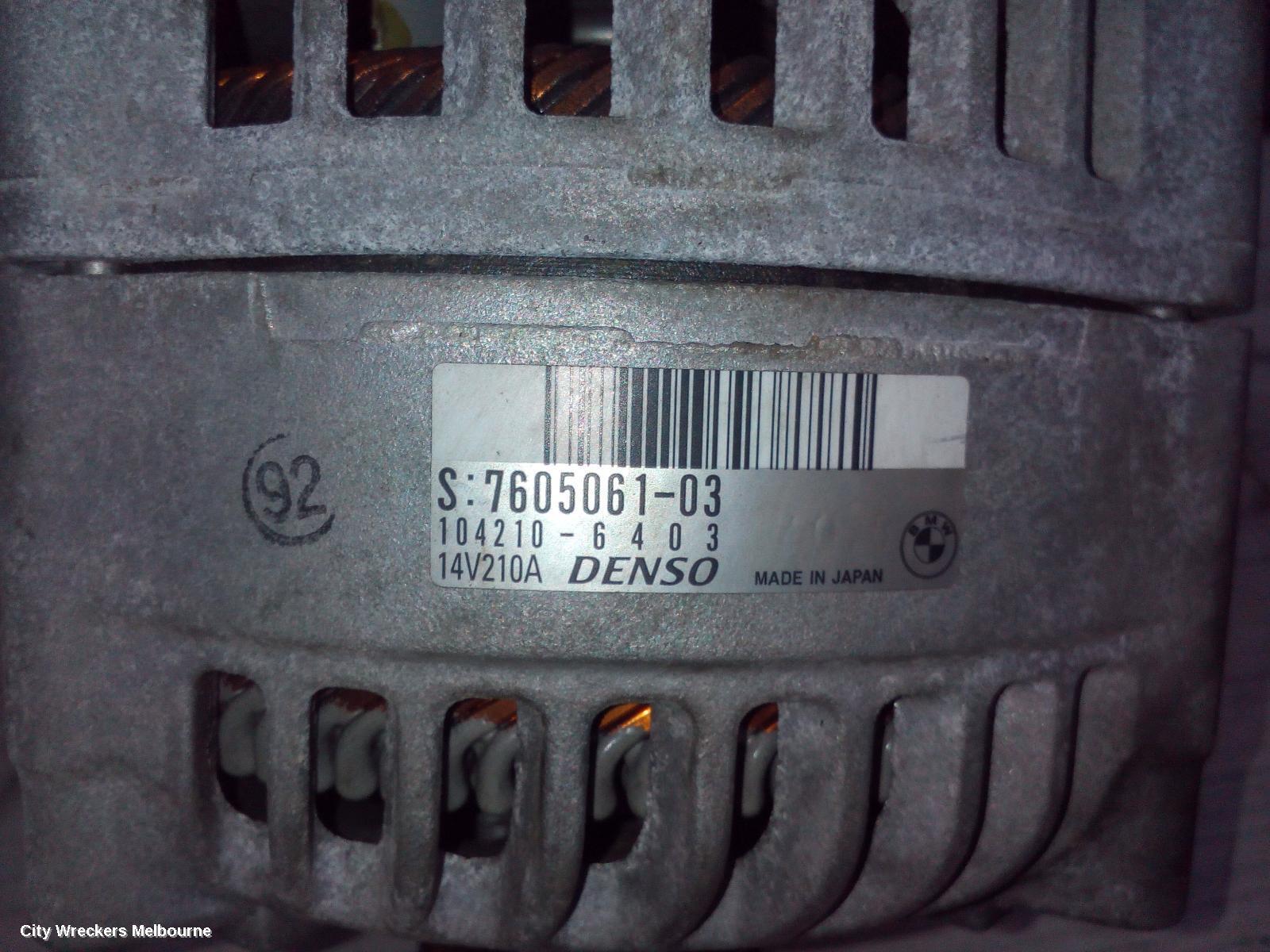 BMW 3 SERIES 2014 Alternator