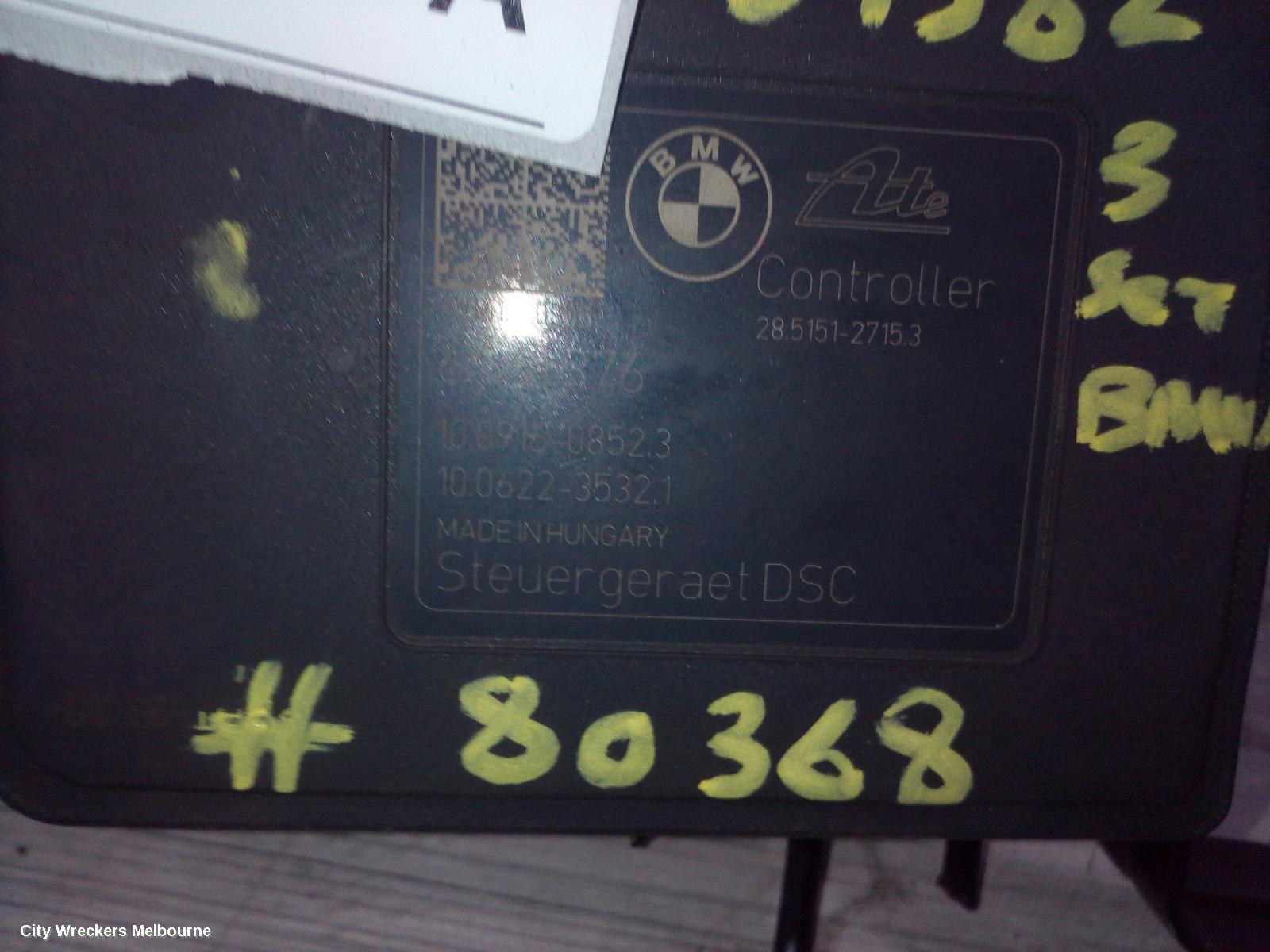BMW 3 SERIES 2014 Abs Pump/Modulator