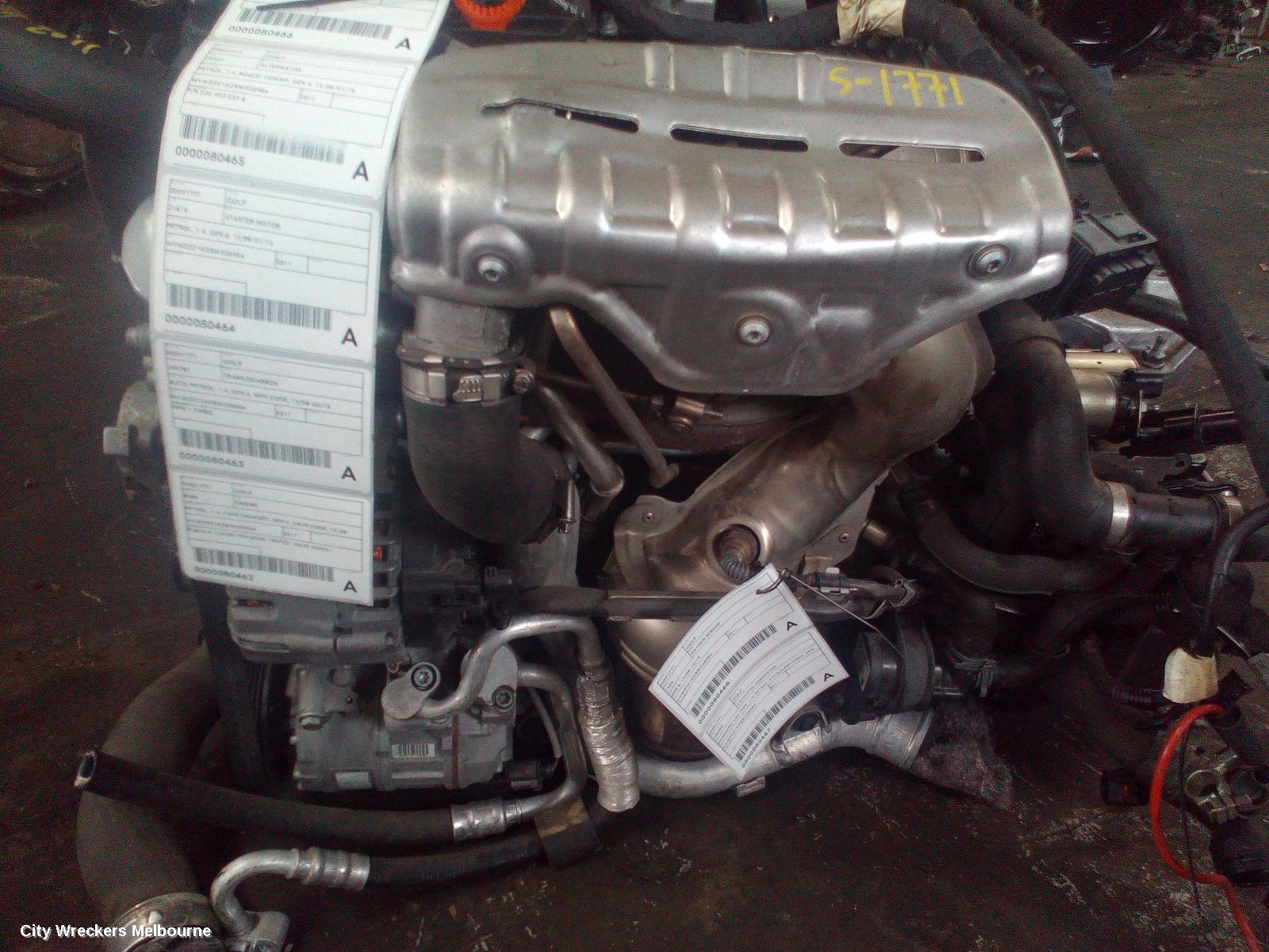 VOLKSWAGEN GOLF 2011 Catalytic Converter