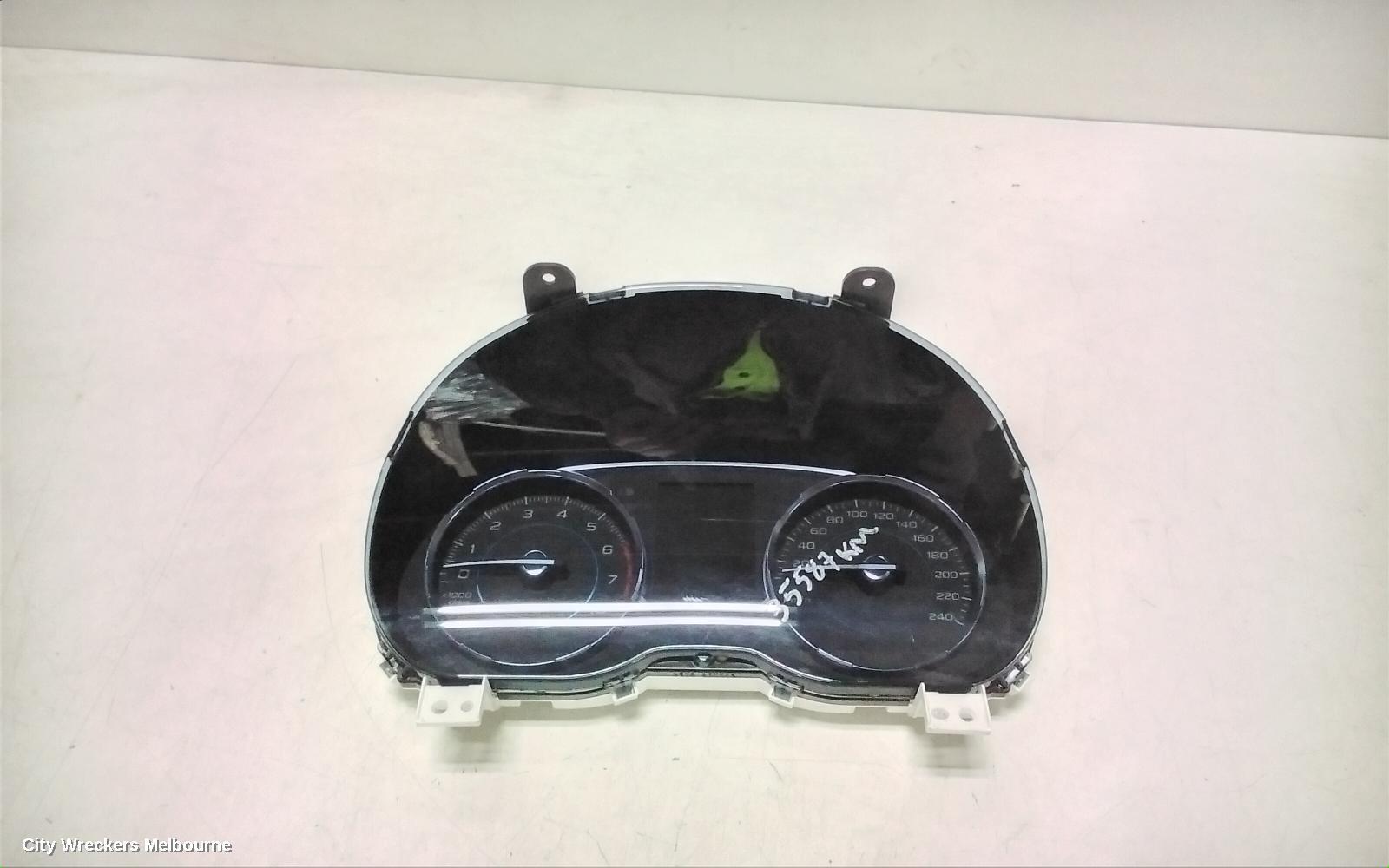 SUBARU FORESTER 2018 Instrument Cluster