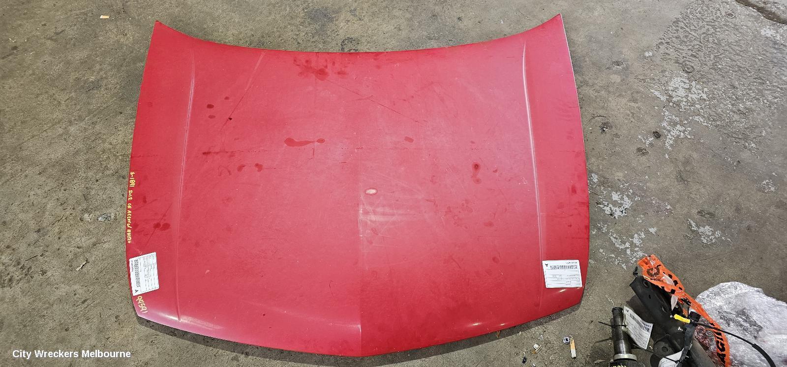 HONDA ACCORD 2012 Bonnet