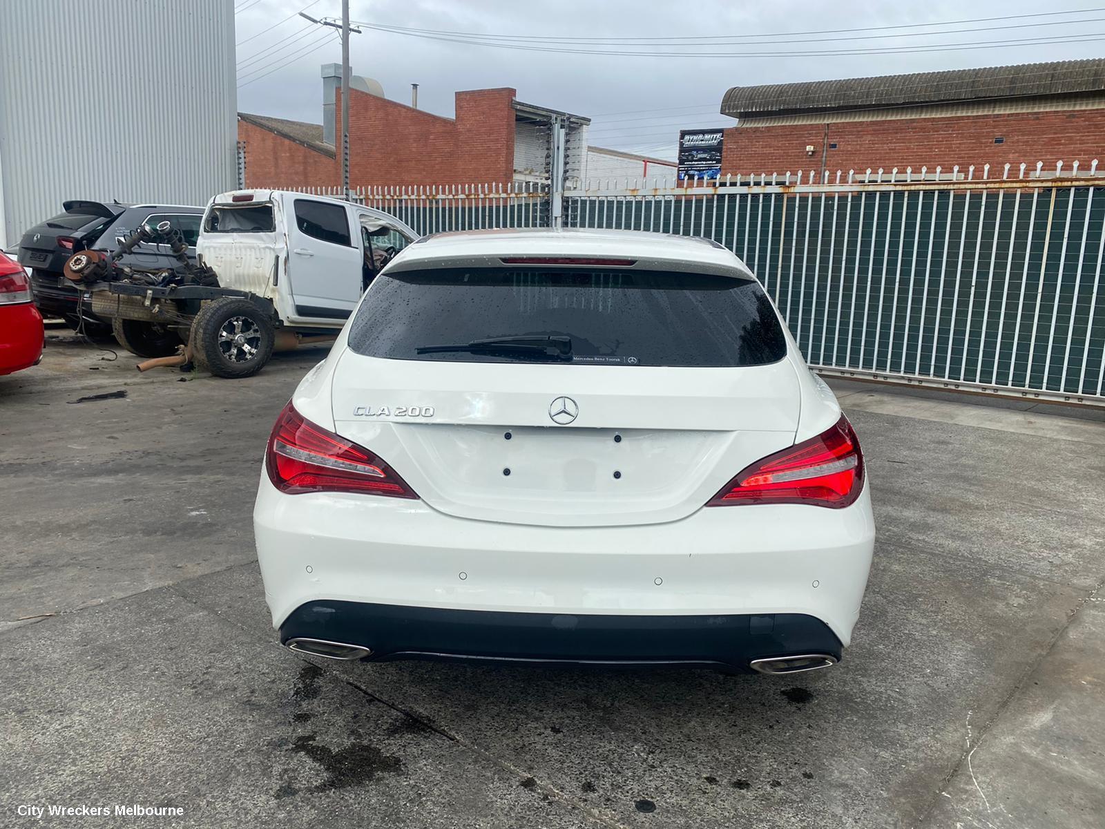 MERCEDES CLA CLASS 2016 Right Rear Wnd Reg/Motor