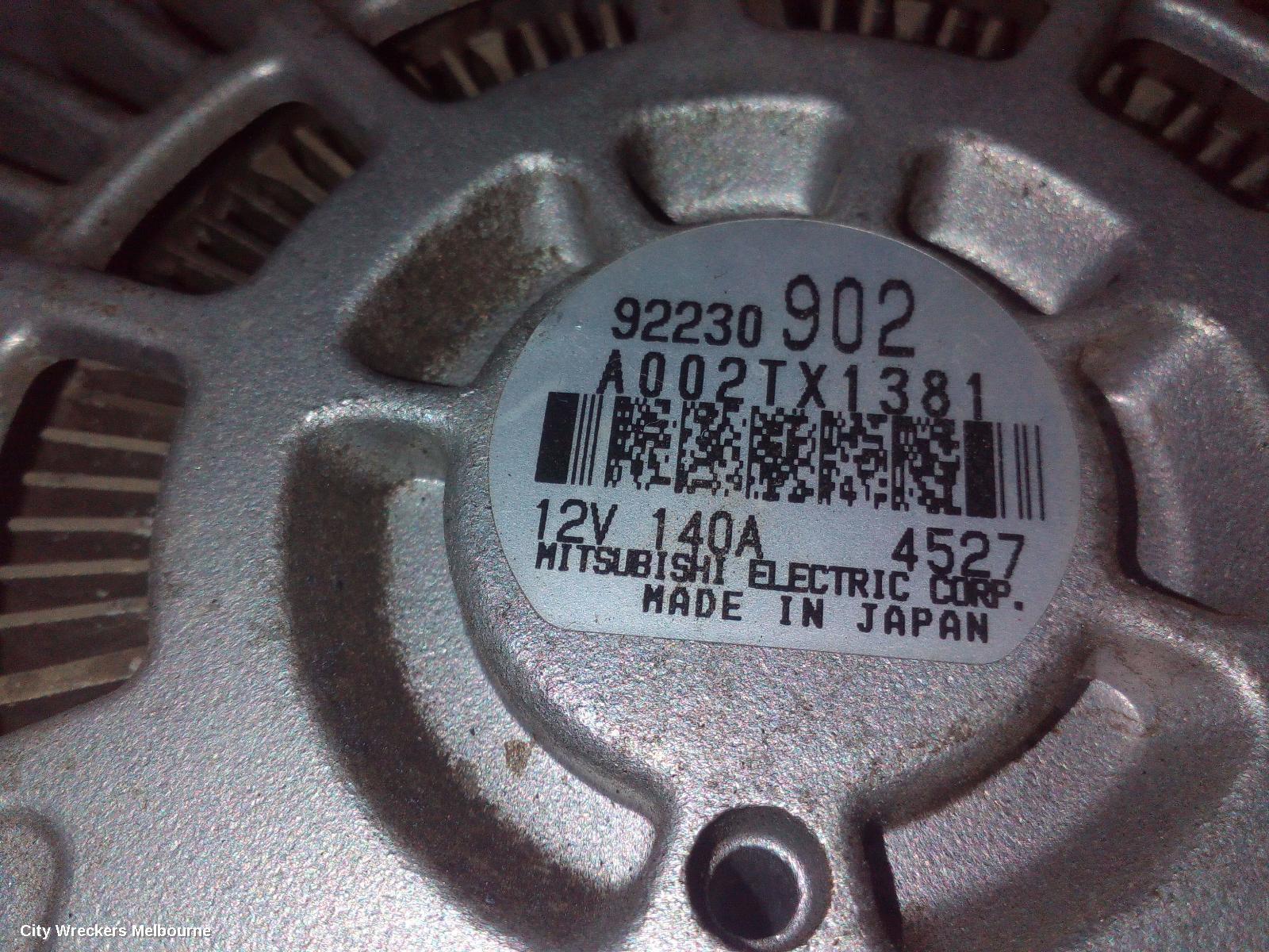 HOLDEN COMMODORE 2014 Alternator