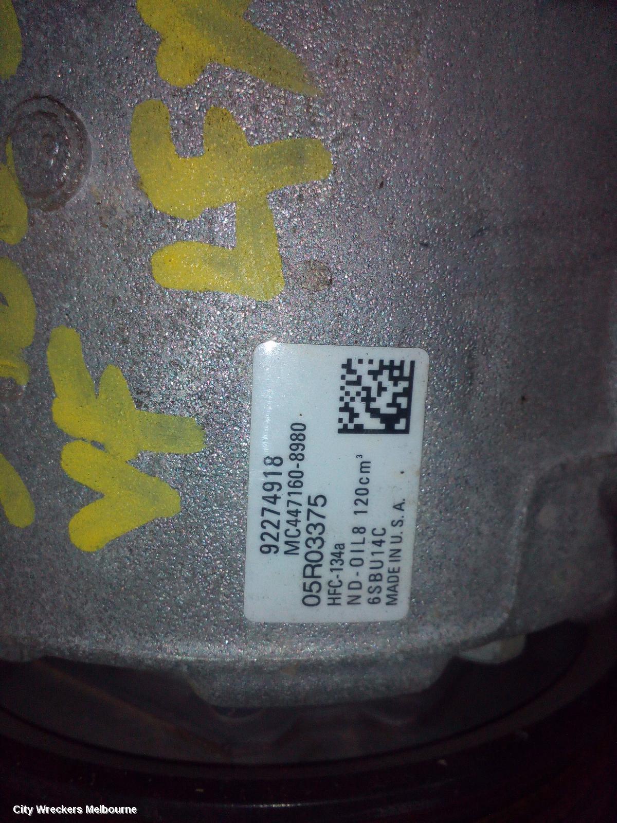 HOLDEN COMMODORE 2014 A/C Compressor