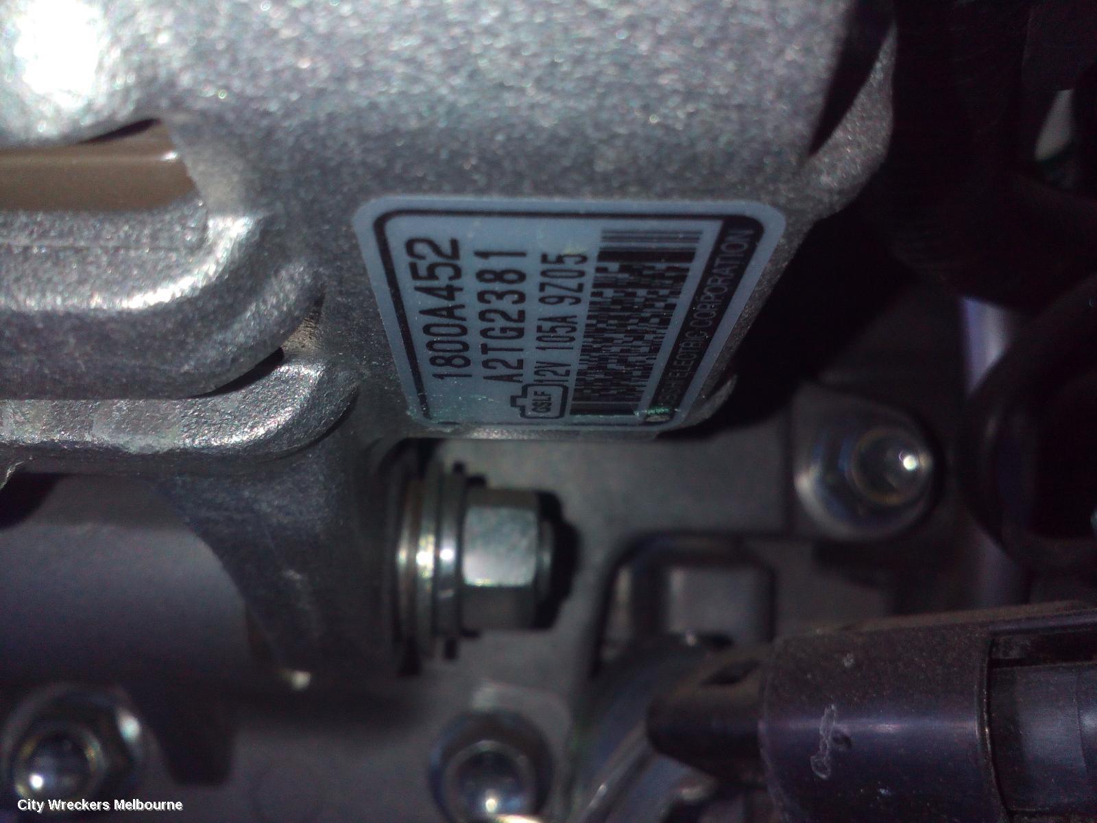 MITSUBISHI ASX 2020 Alternator