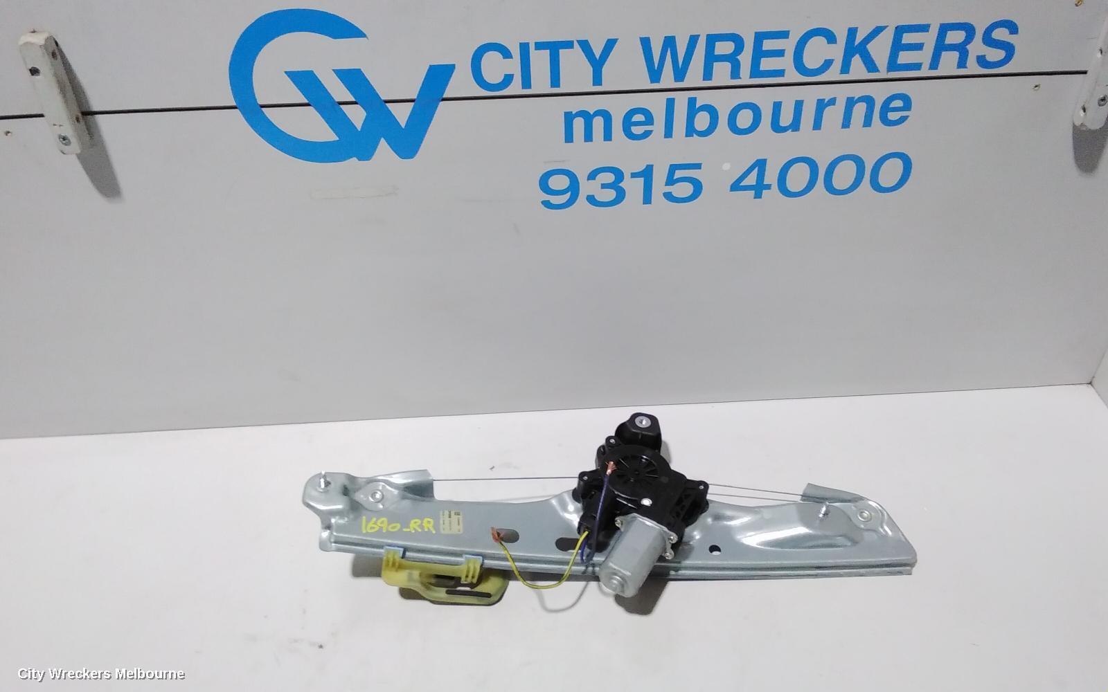 HOLDEN ASTRA 2018 Right Rear Wnd Reg/Motor