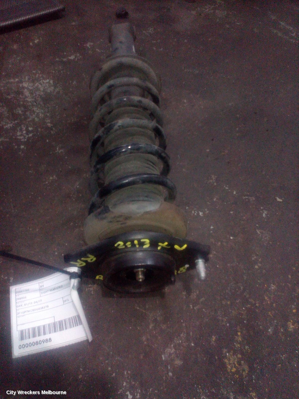 SUBARU XV 2013 Right Rear Strut