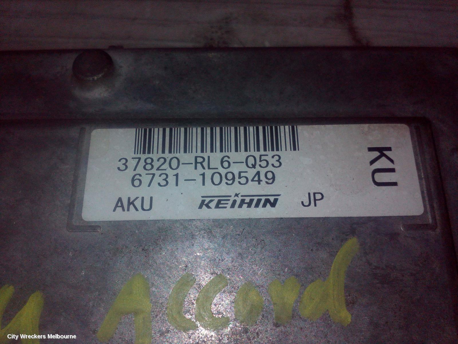 HONDA ACCORD 2009 Ecu