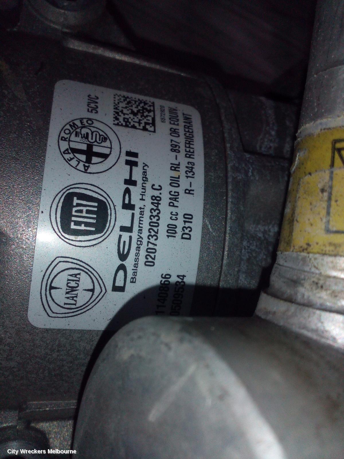 ALFA ROMEO GIULIETTA 2013 A/C Compressor