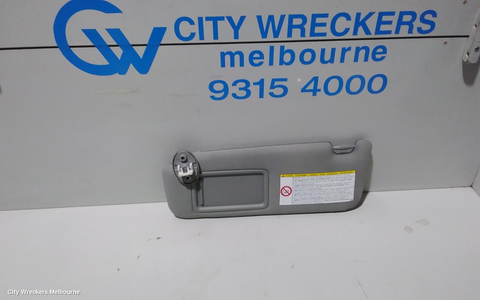 TOYOTA CAMRY 2015 Sunvisor