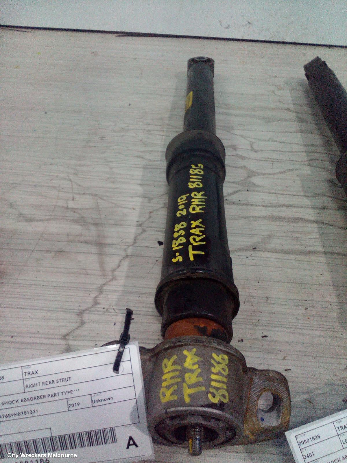 HOLDEN TRAX 2019 Right Rear Strut