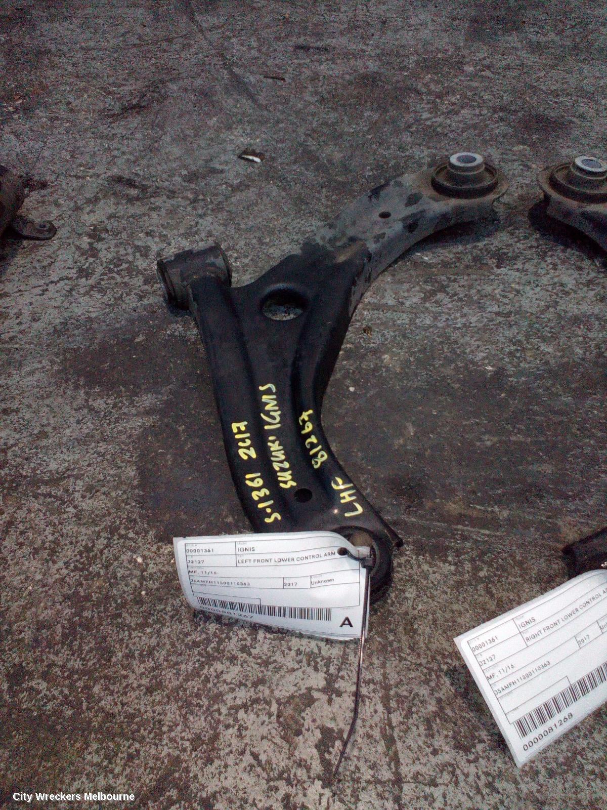 SUZUKI IGNIS 2017 Left Front Lower Control Arm