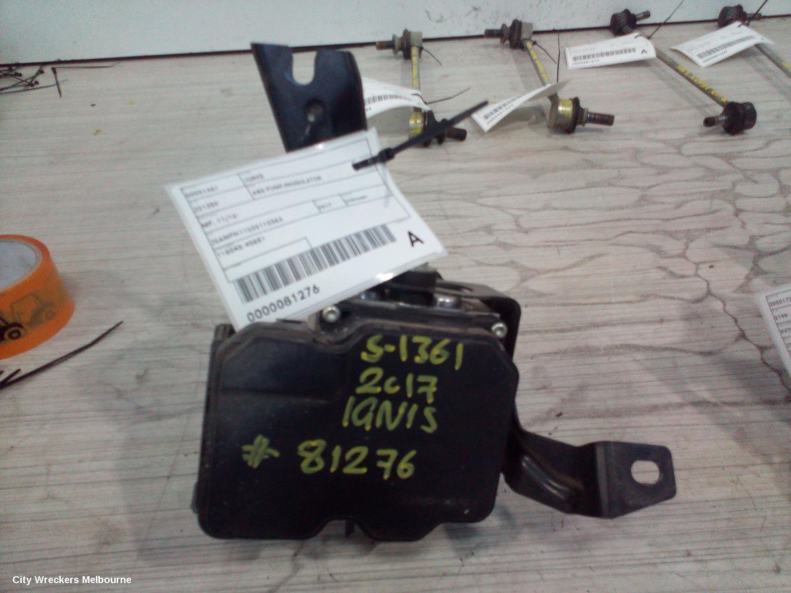 SUZUKI IGNIS 2017 Abs Pump/Modulator