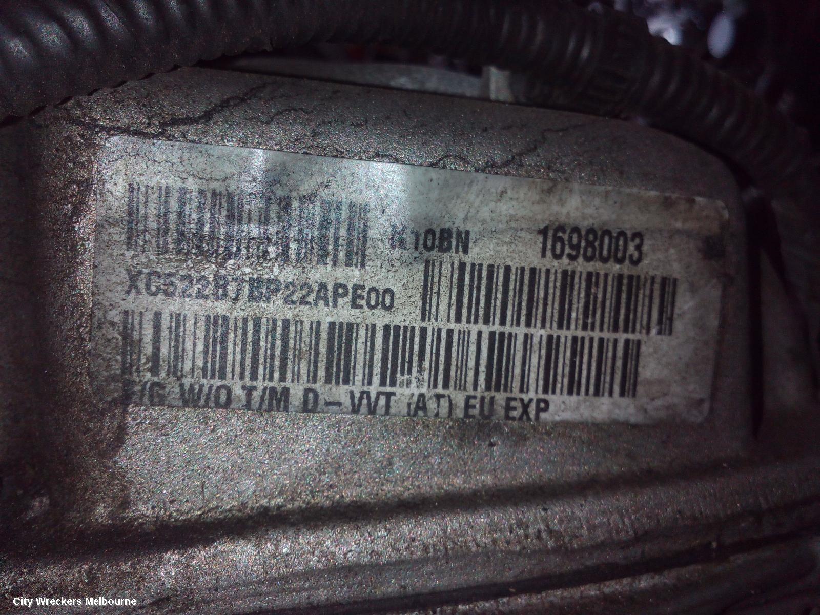 SUZUKI ALTO 2014 Engine