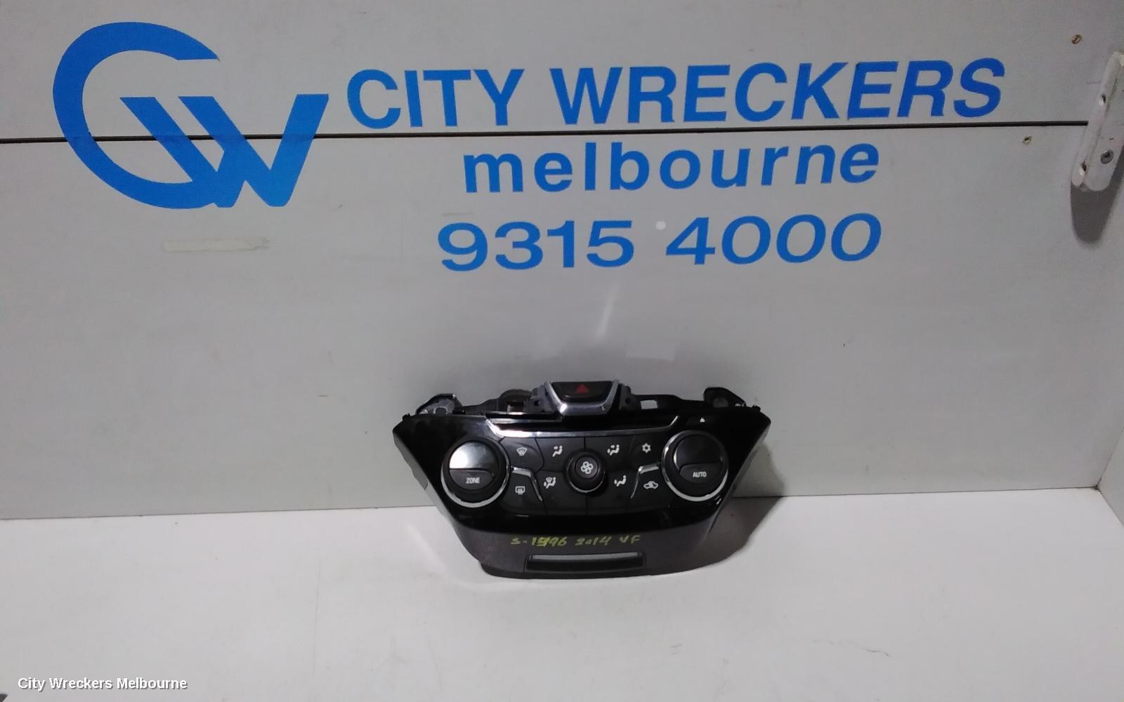 HOLDEN COMMODORE 2014 Heater/Ac Controls