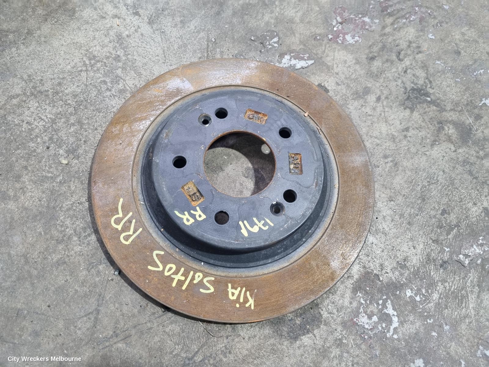 KIA SELTOS 2020 Rear Brake Disc/Drum