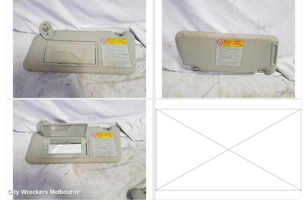 SUZUKI VITARA 2010 Sunvisor