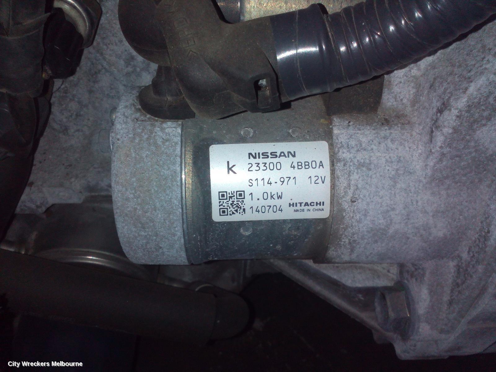 NISSAN QASHQAI 2015 Starter