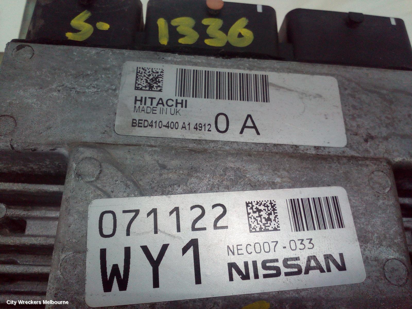 NISSAN QASHQAI 2015 Ecu