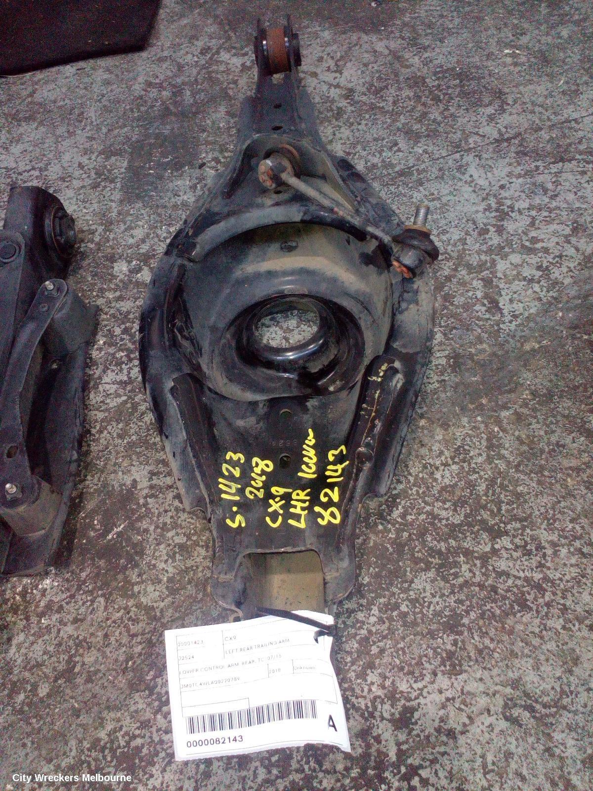 MAZDA CX9 2018 Left Rear Trailing Arm