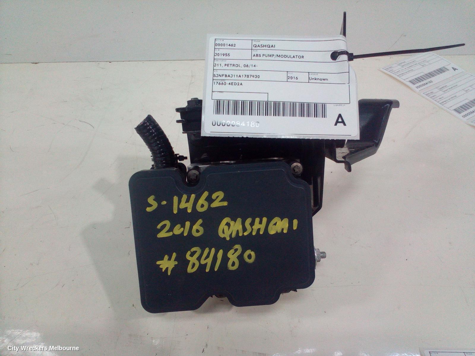 NISSAN QASHQAI 2016 Abs Pump/Modulator