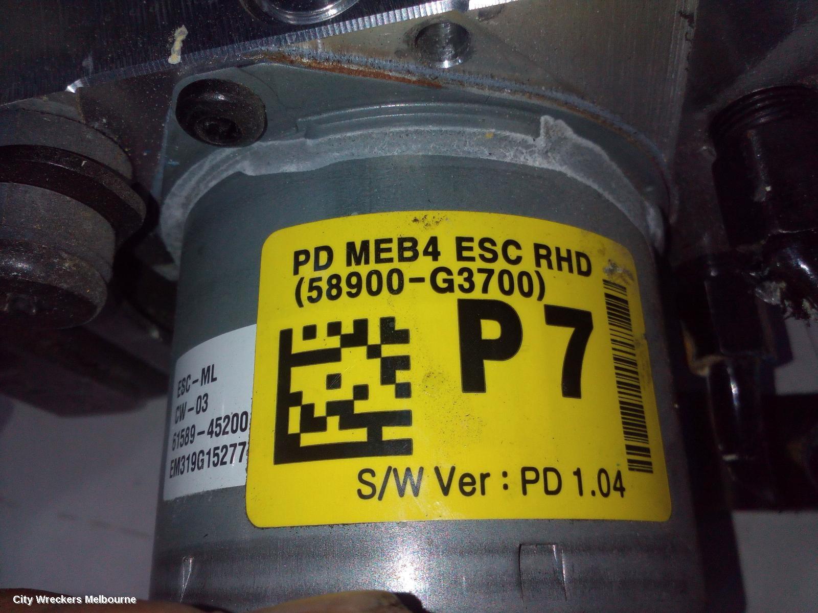 HYUNDAI I30 2019 Abs Pump/Modulator