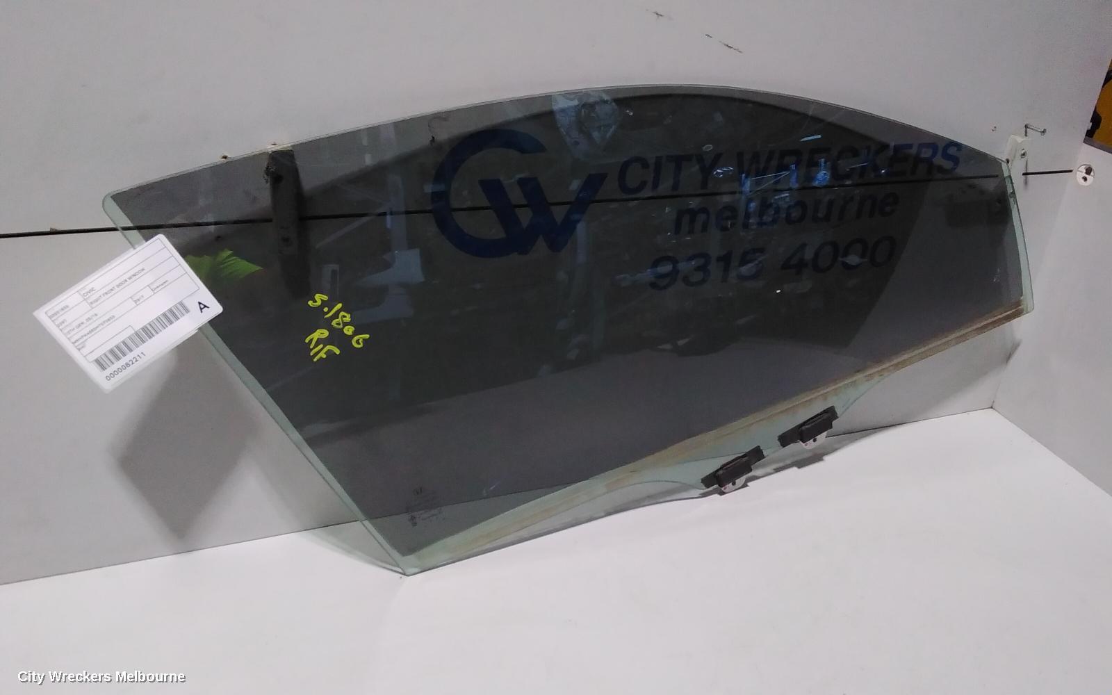 HONDA CIVIC 2017 Right Front Door Window