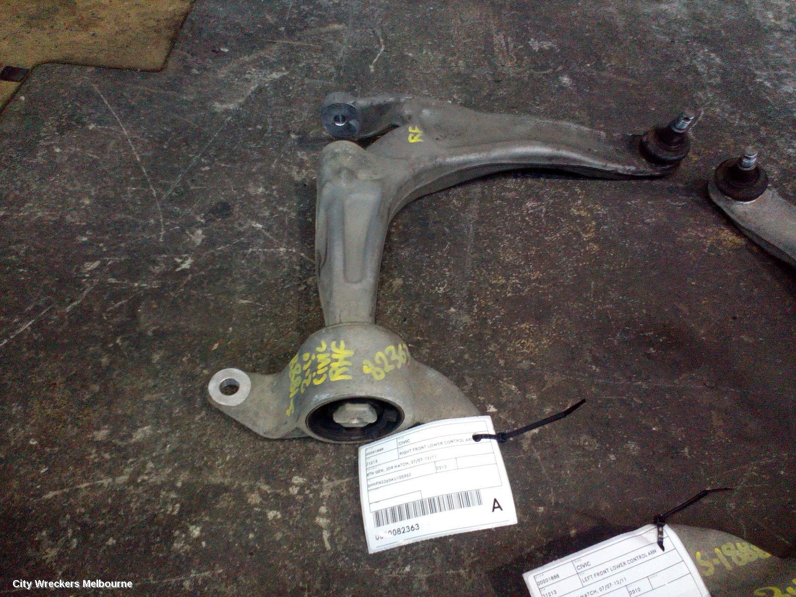 HONDA CIVIC 2010 Right Front Lower Control Arm