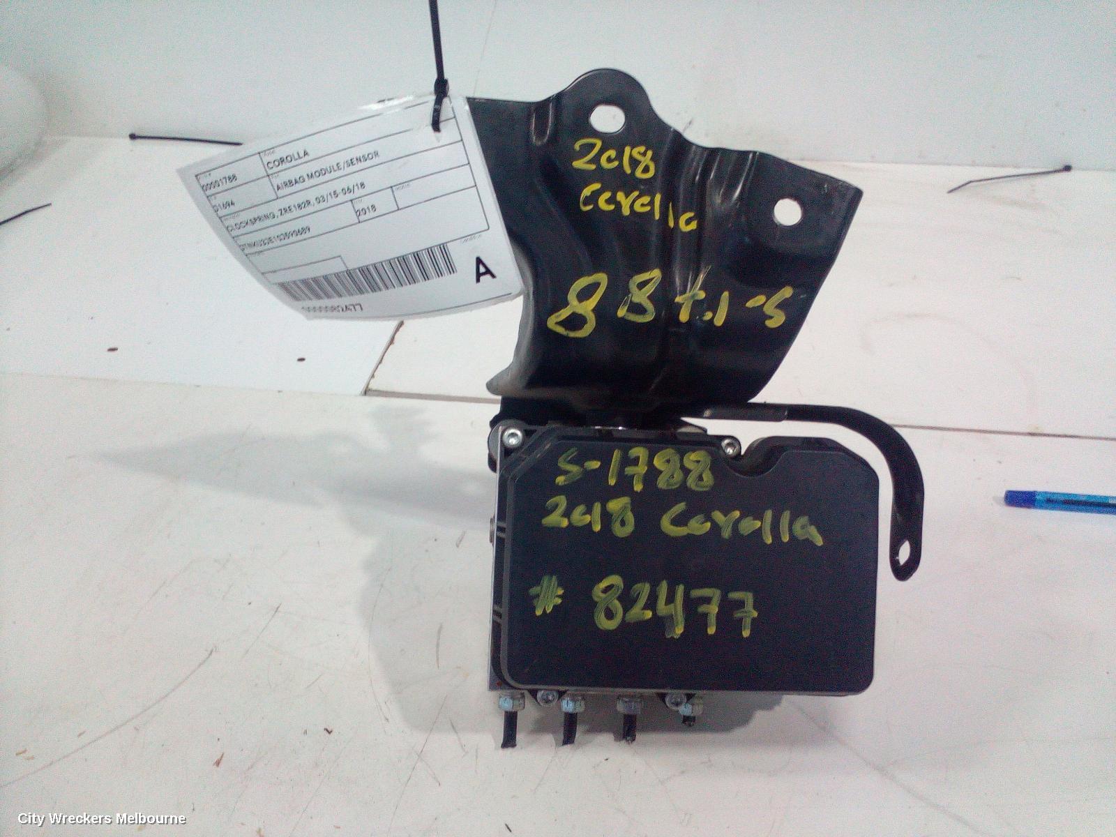 TOYOTA COROLLA 2018 Abs Pump/Modulator