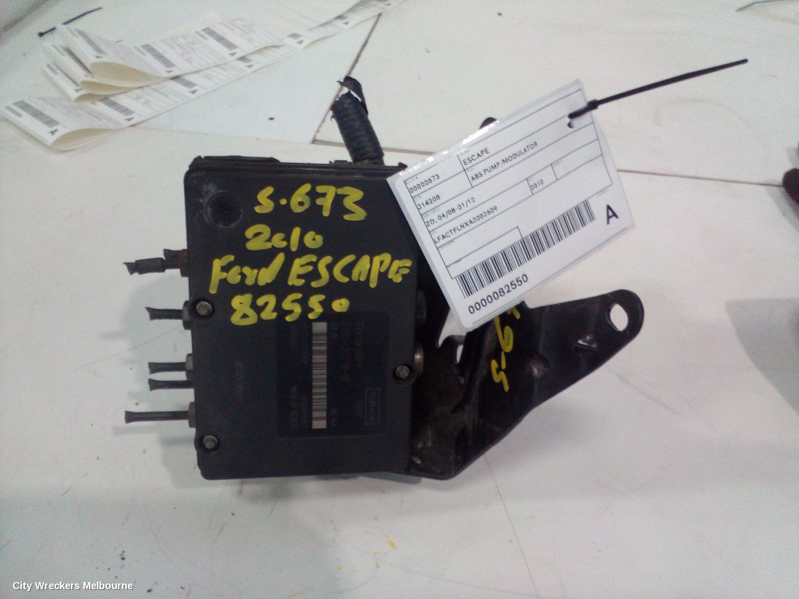 FORD ESCAPE 2010 Abs Pump/Modulator