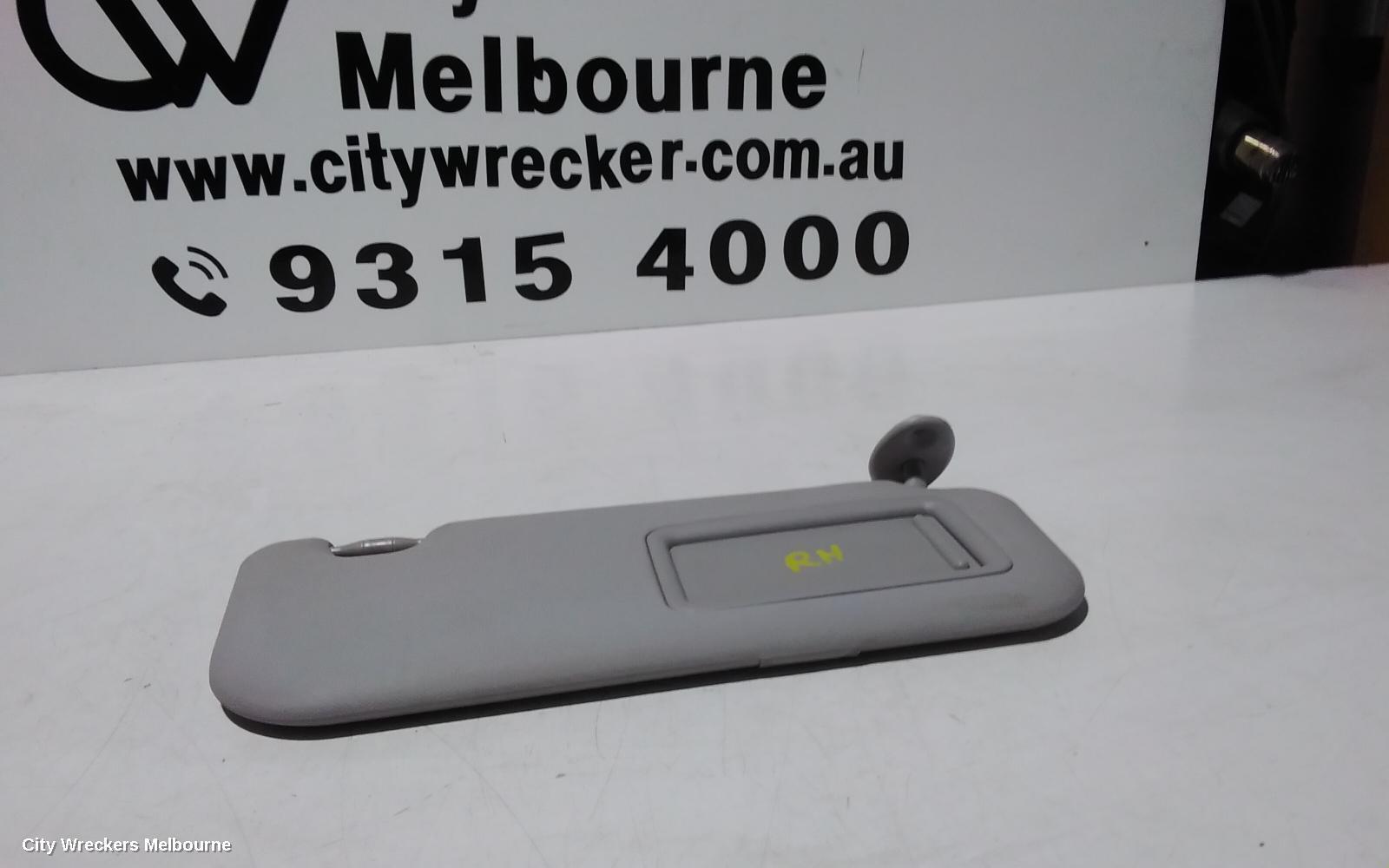 TOYOTA COROLLA 2014 Sunvisor