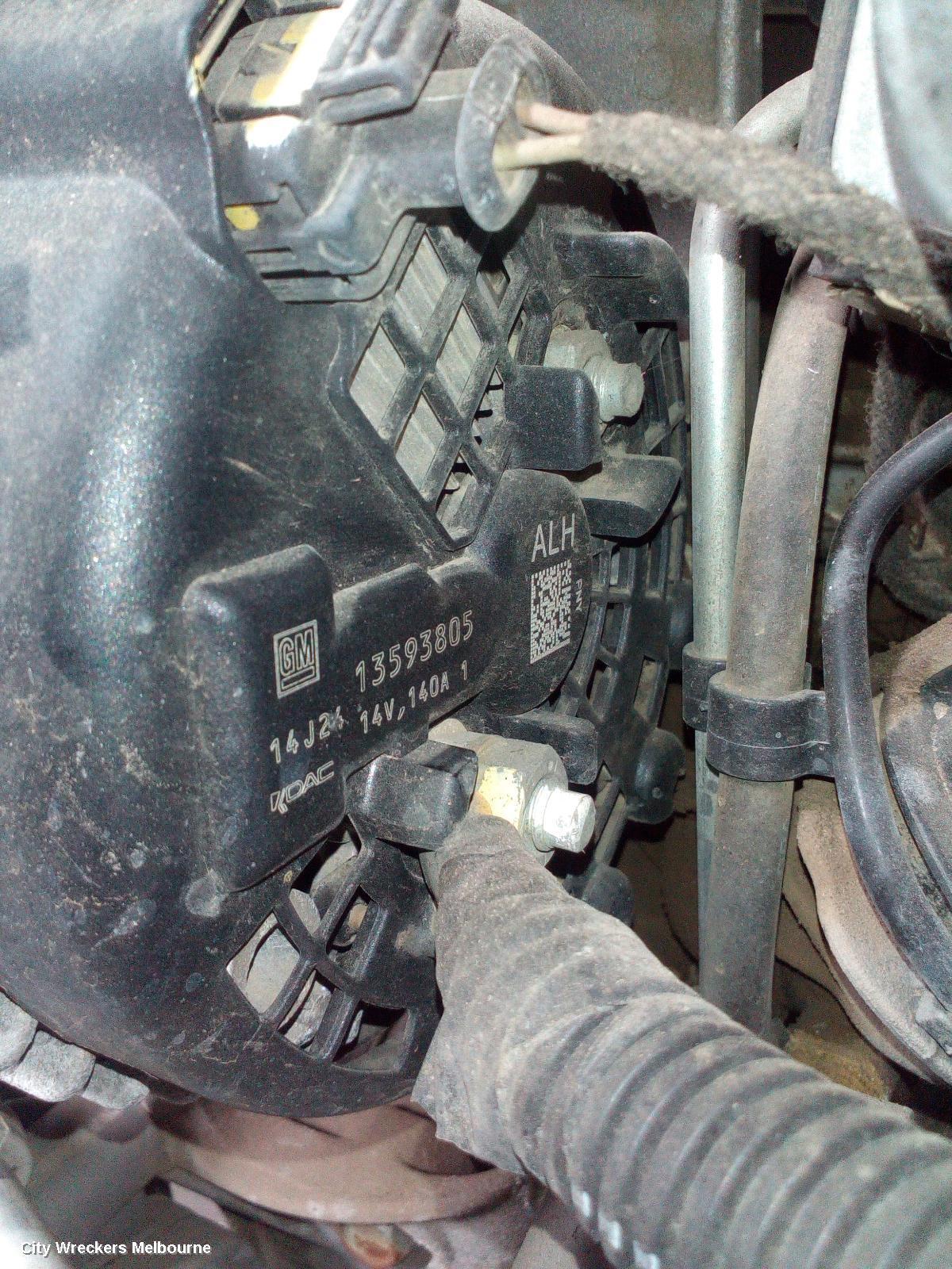 HOLDEN COLORADO 2015 Alternator
