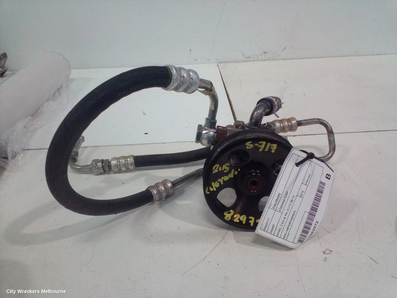 HOLDEN COLORADO 2015 Steering Pump
