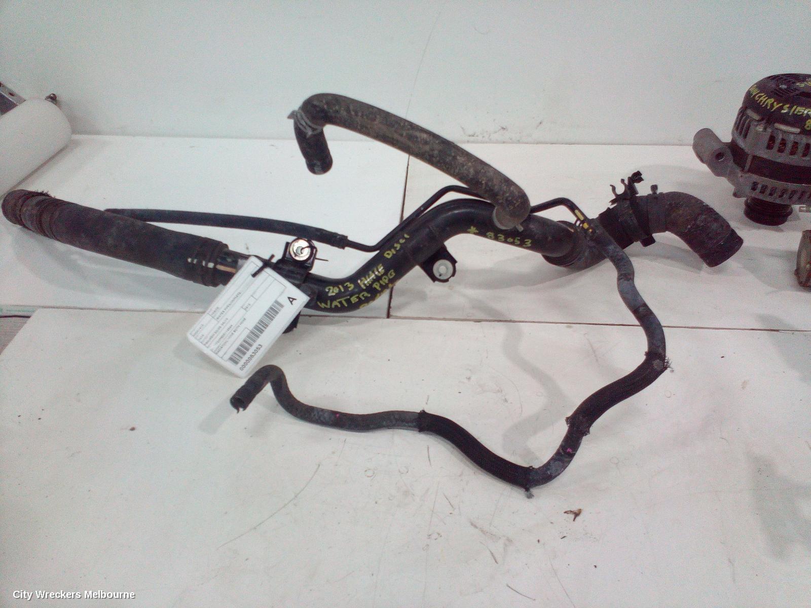 TOYOTA HIACE 2013 Water Pipes/Outlets