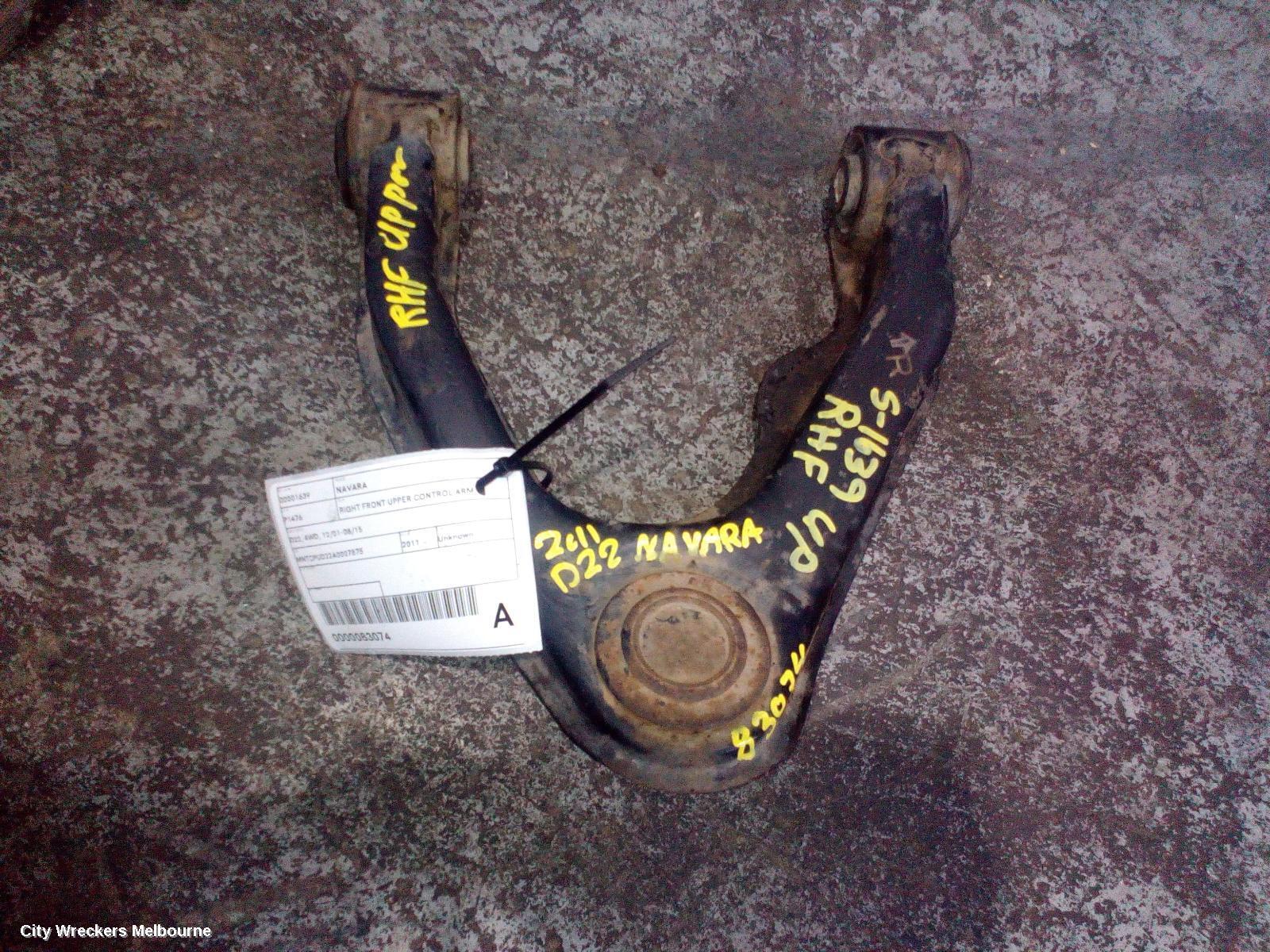 NISSAN NAVARA 2011 Right Front Upper Control Arm