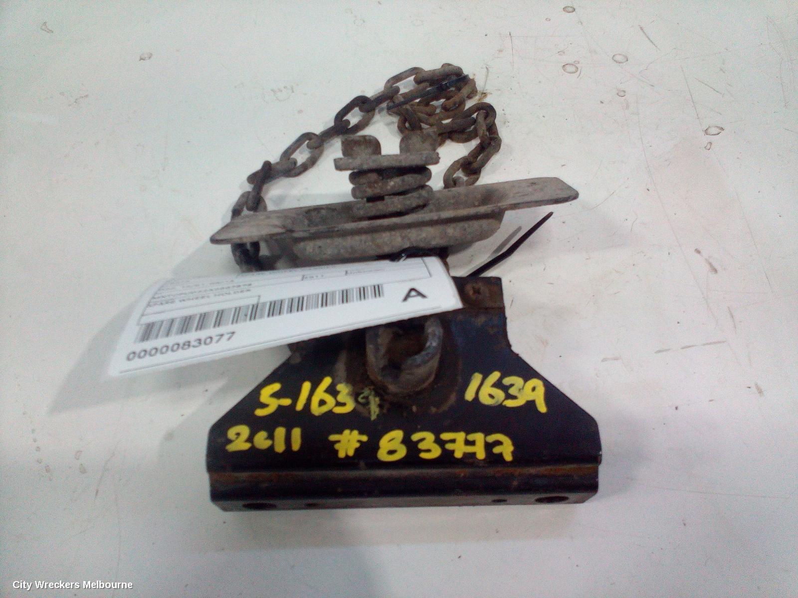 NISSAN NAVARA 2011 Spare Wheel Carrier