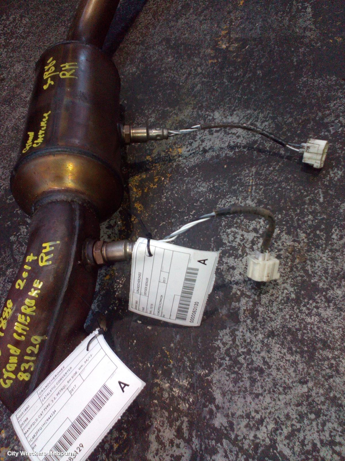 JEEP GRANDCHEROKEE 2017 Oxygen Sensor