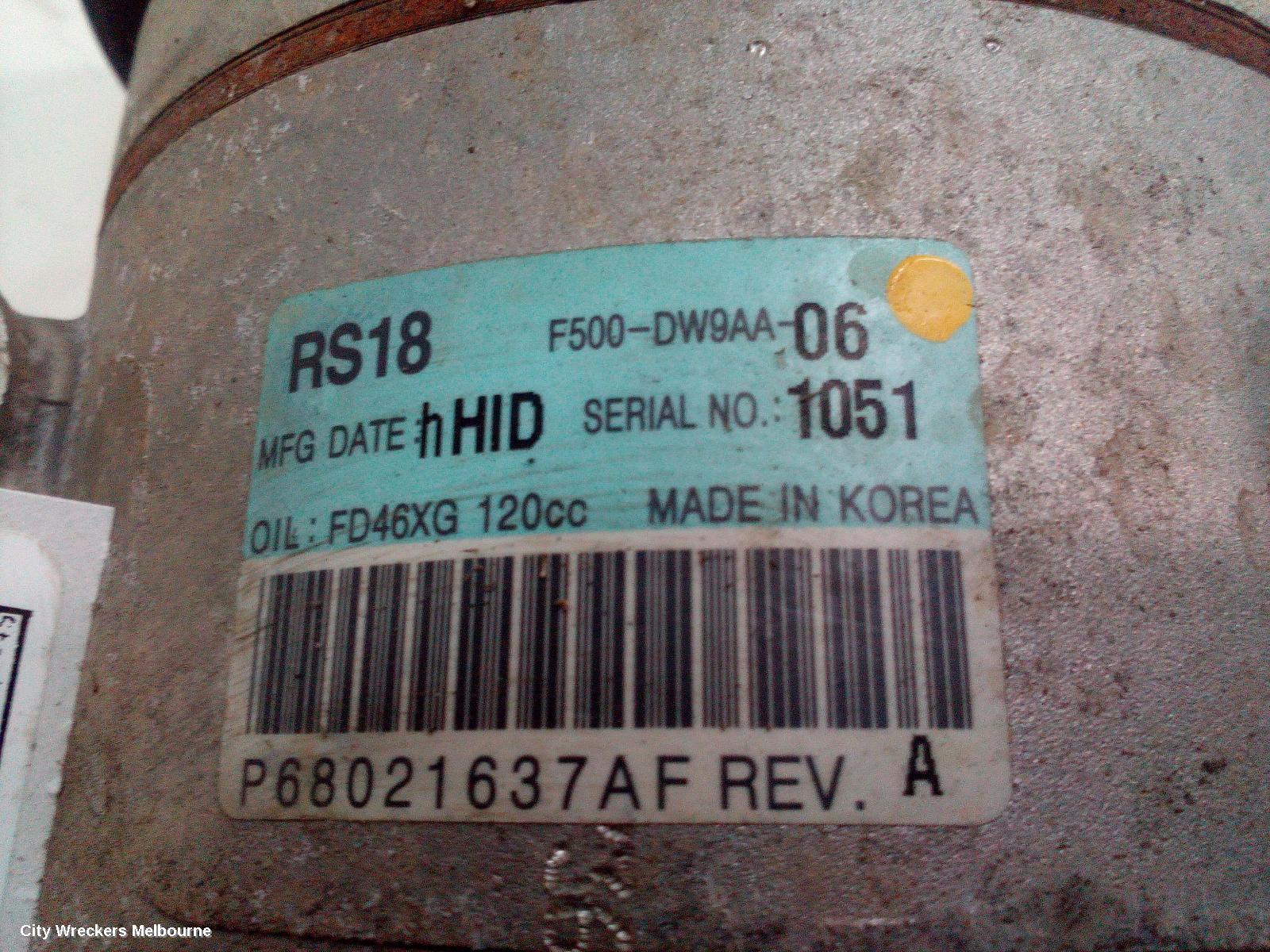 CHRYSLER 300C 2014 A/C Compressor
