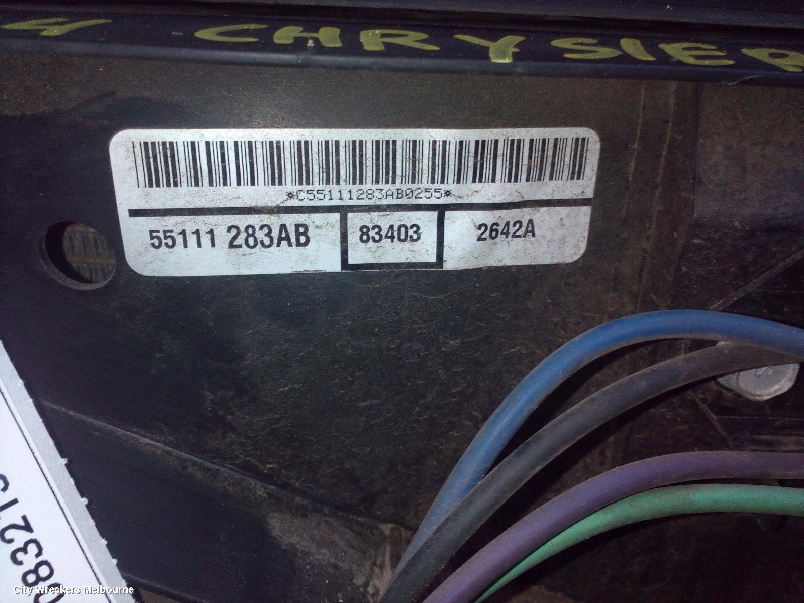 CHRYSLER 300C 2014 Fan