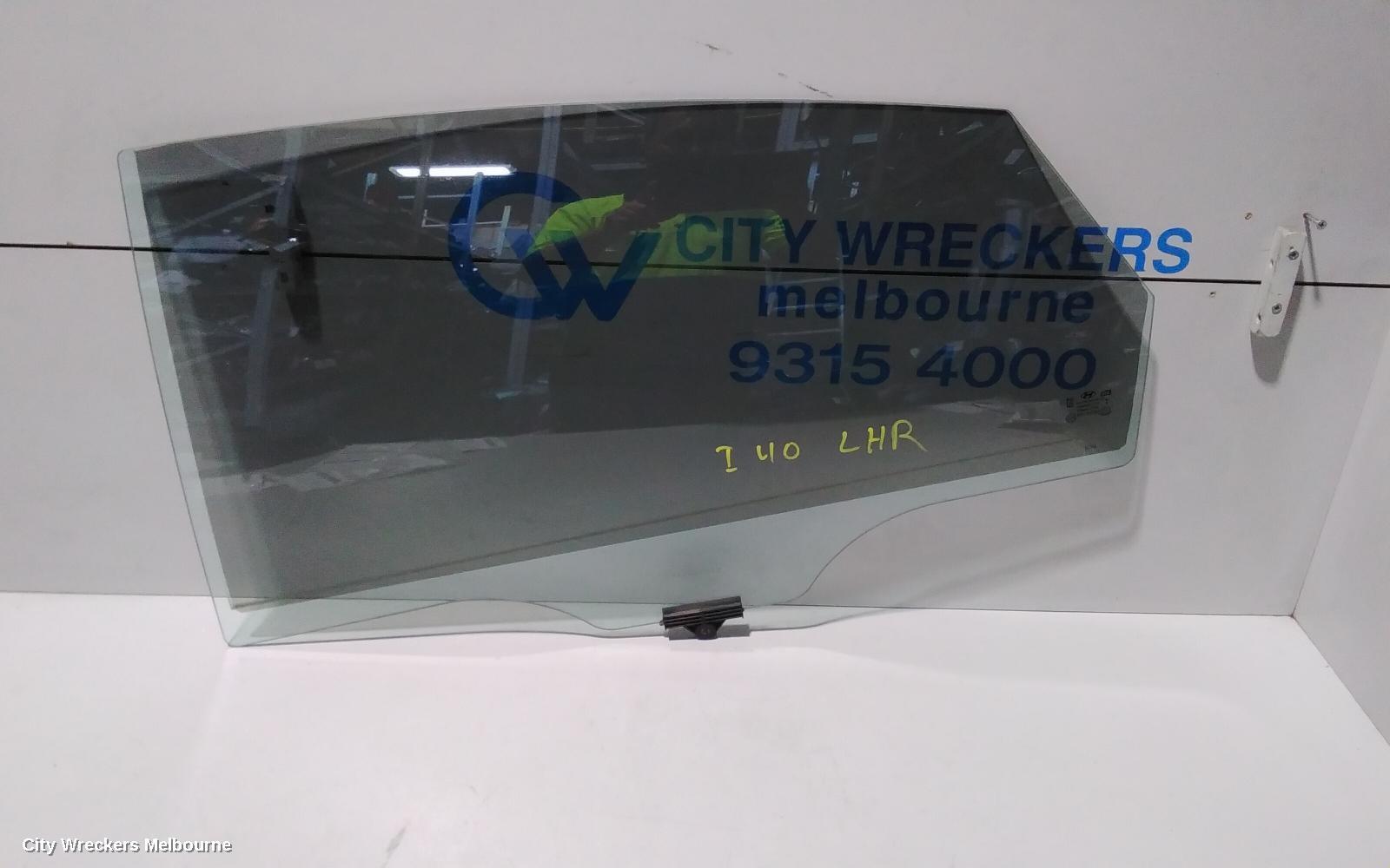 HYUNDAI I40 2015 Left Rear Door Window