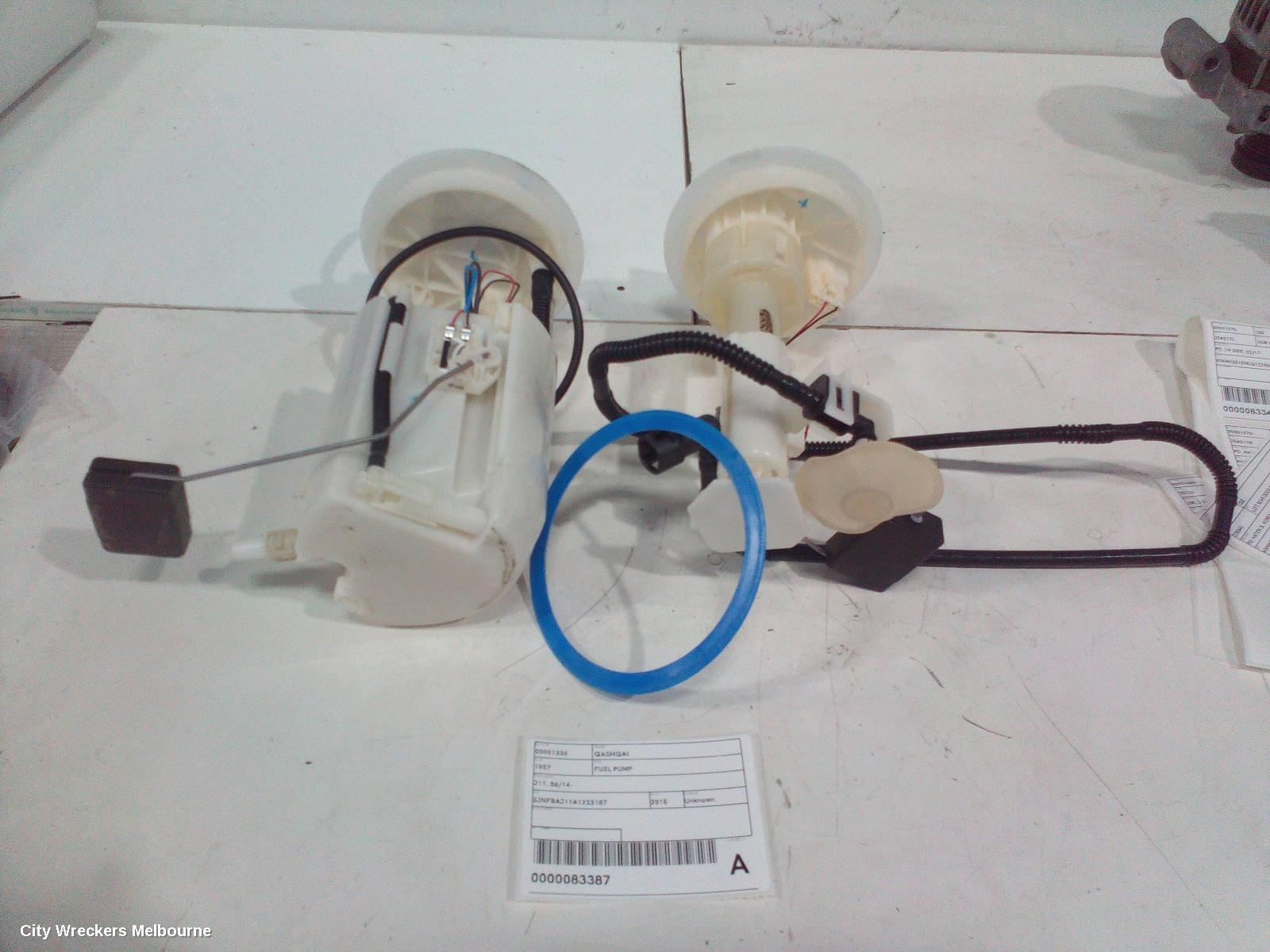 NISSAN QASHQAI 2015 Fuel Pump