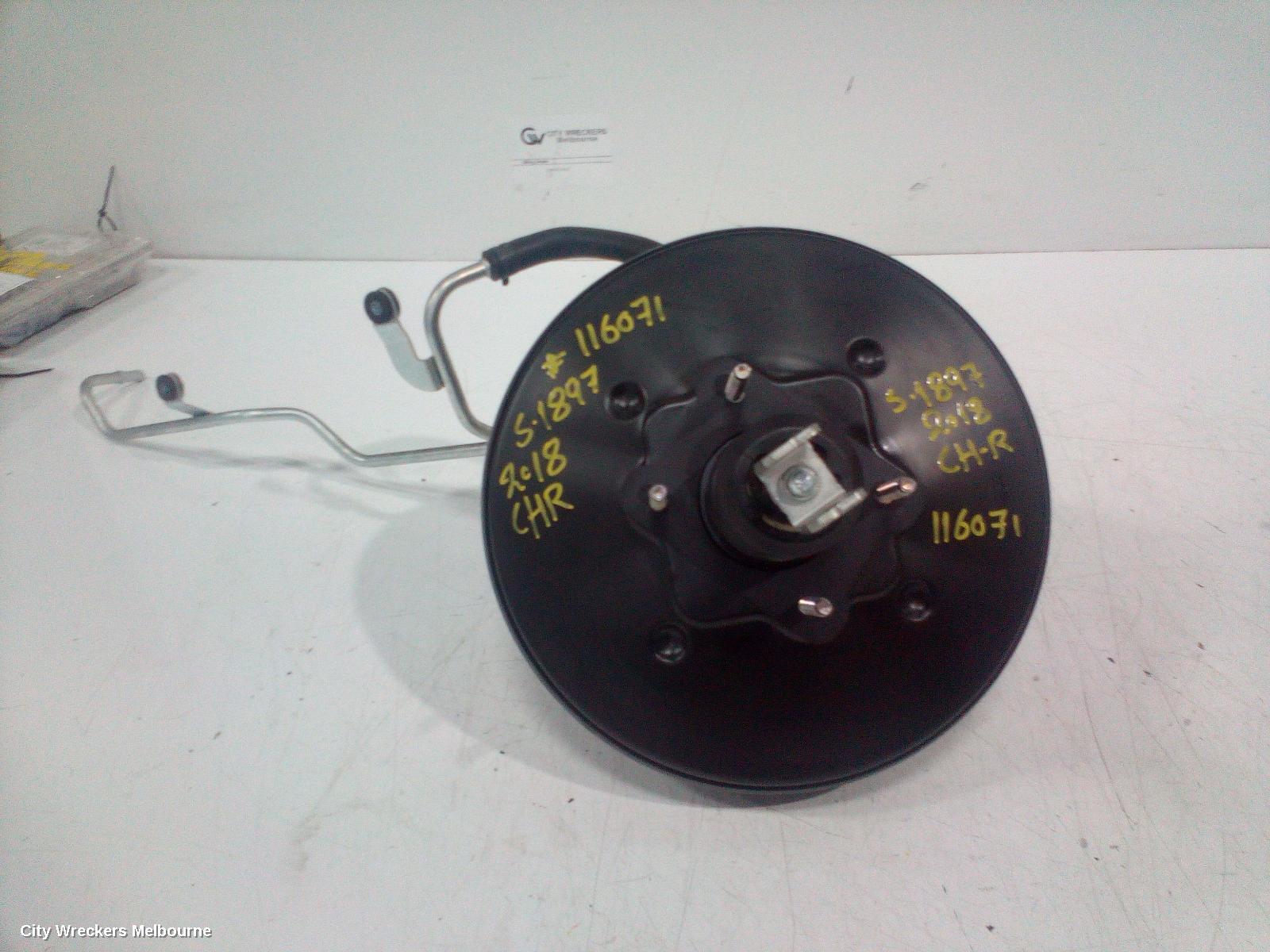 TOYOTA C-HR 2018 Brake Booster