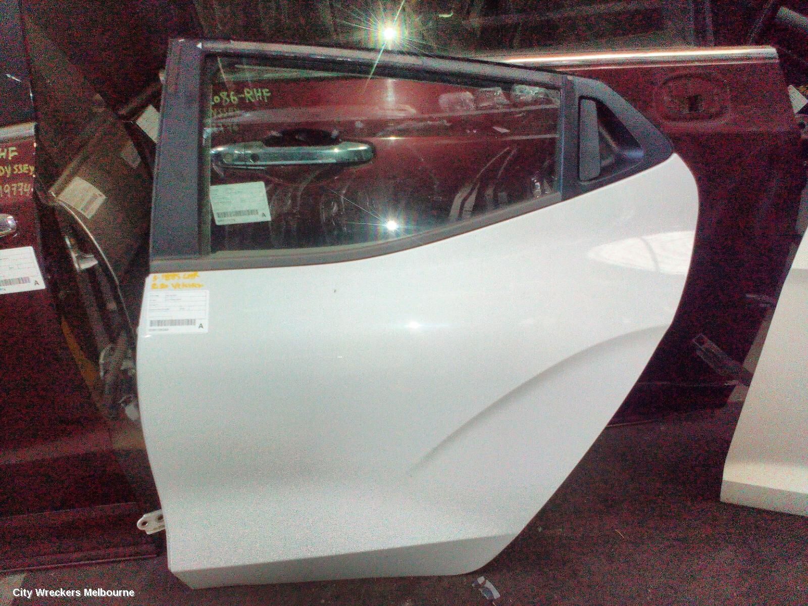 HYUNDAI VELOSTER 2020 Left Rear Door/Sliding